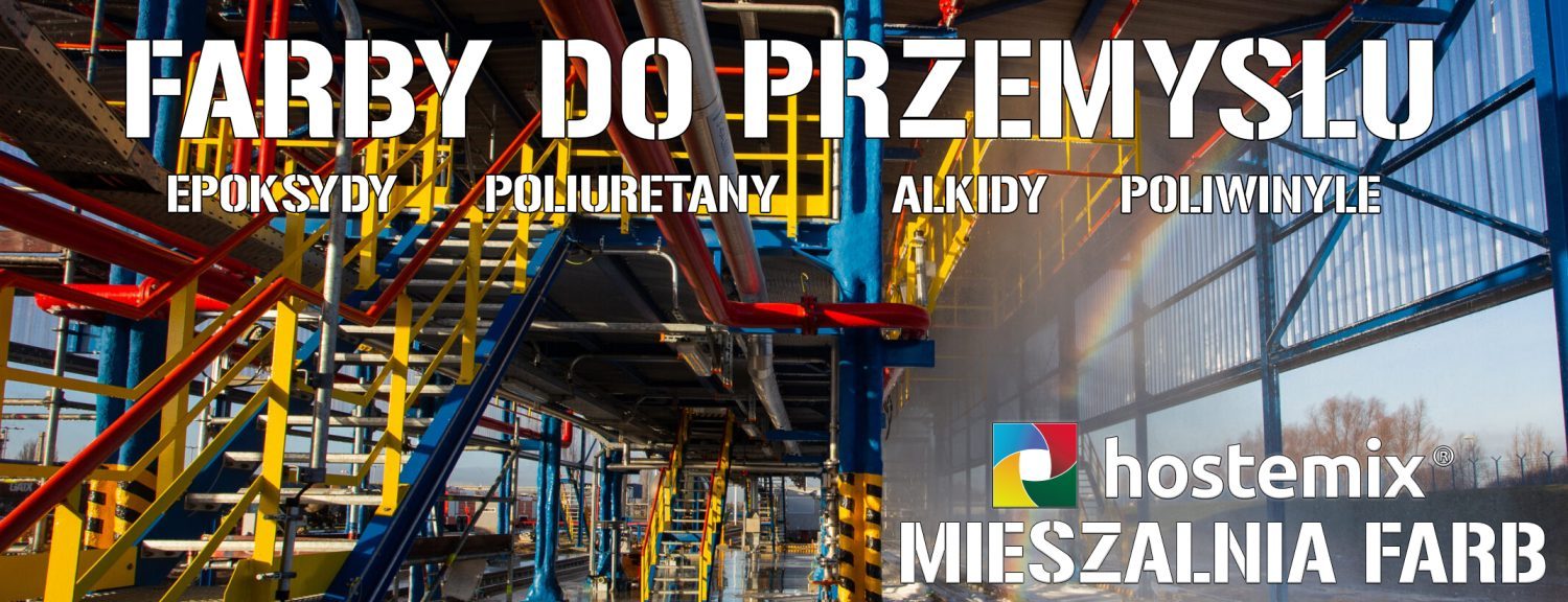 Mieszanie farb przemysłowych w mieszalni Elektro-Merc